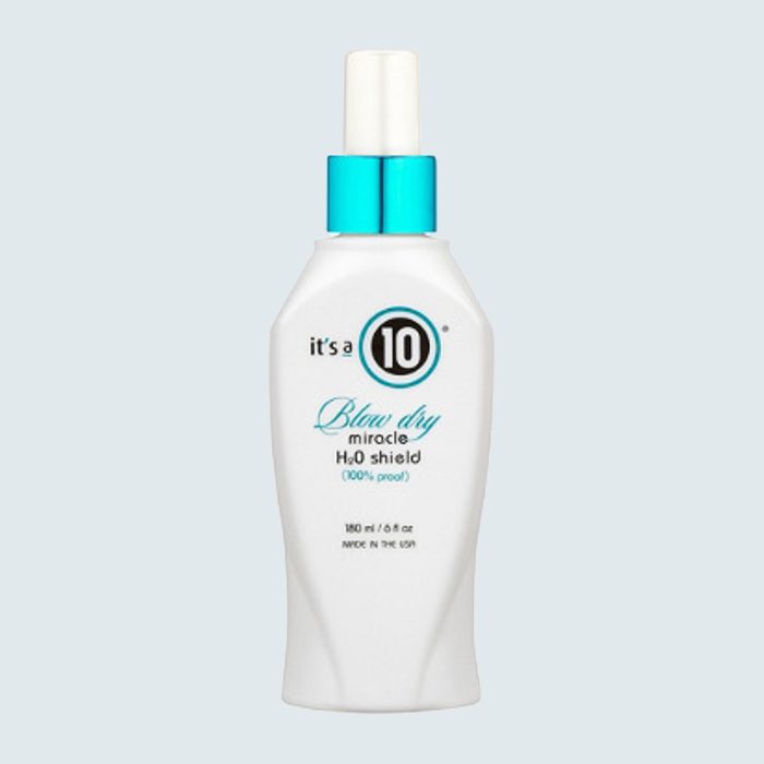 A white spray bottle labeled 