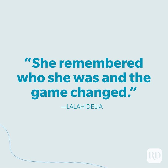 12-She remembered who she was and the game changed