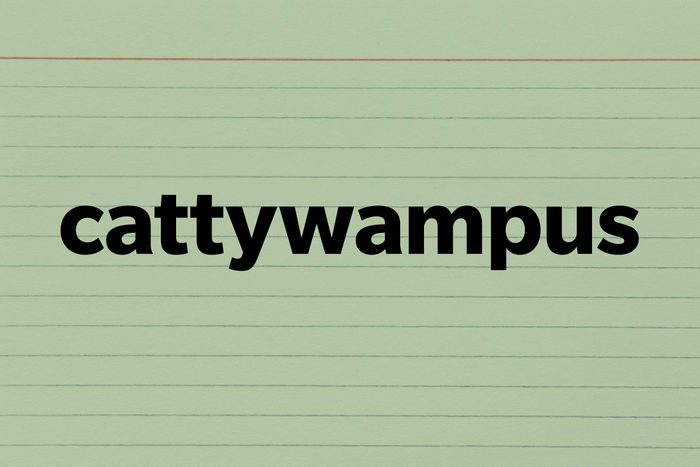 Cattywampus