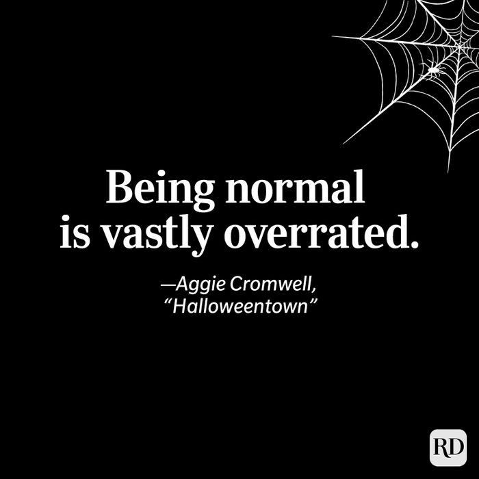 Aggie Cromwell, "Halloweentown" quote