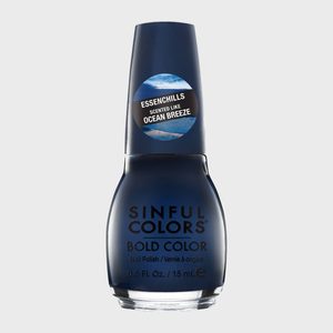 Nail polish bottle labeled 