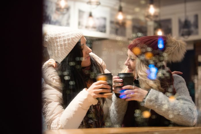 Christmas Shopping with two young women