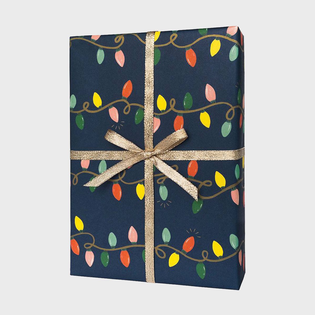 Christmas Lights Wrapping Paper
