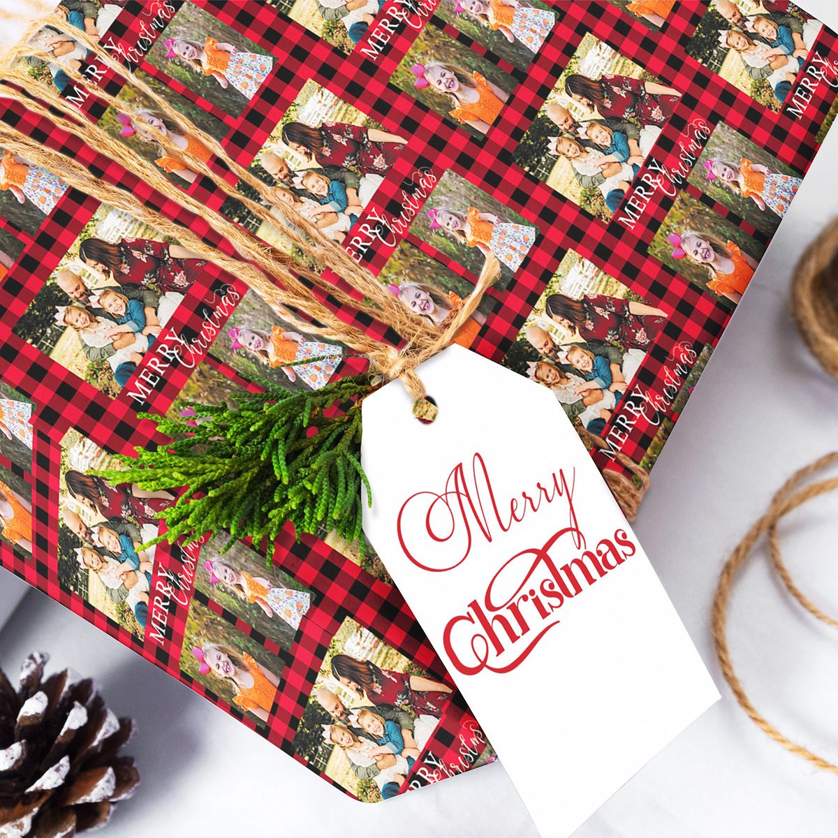 Personal Photo Wrapping Paper 