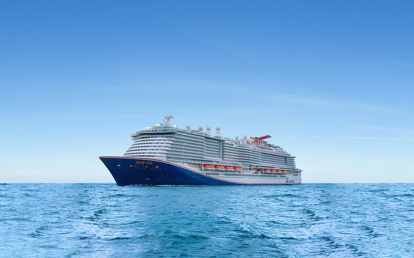 Mardi Gras Ship Now Sailing Hero