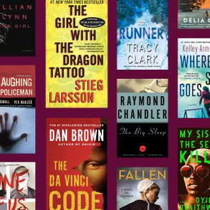 Book covers are displayed, each showcasing titles and authors, arranged against a purple background. Notable titles include 