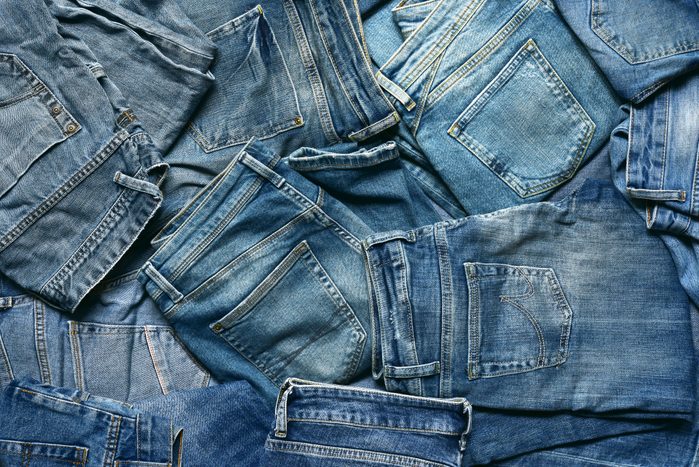 blue denim