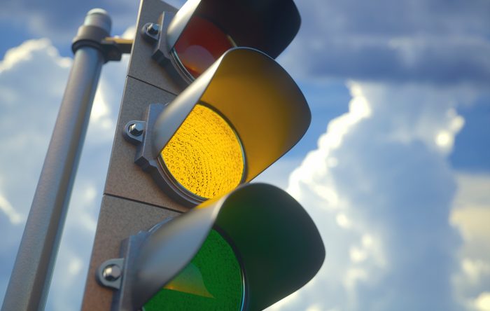 red yellow and green traffic light