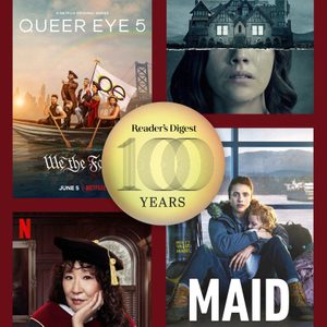 Collage of TV show posters with a 