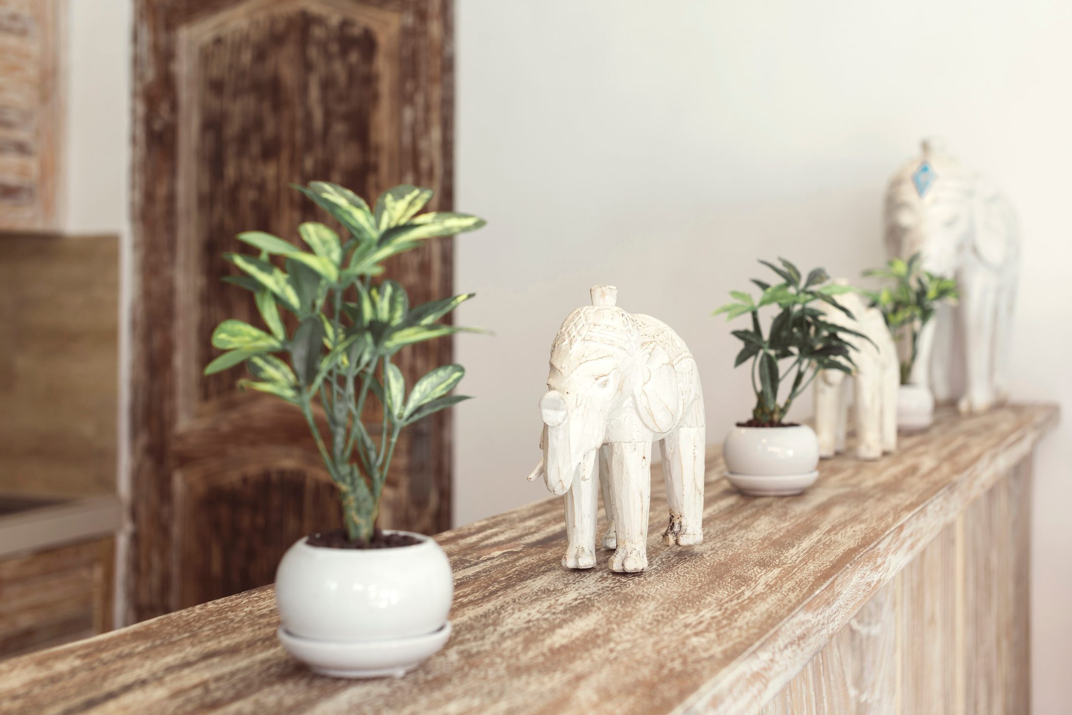 If You See an Elephant Statue at a Front Door, This Is What It Means