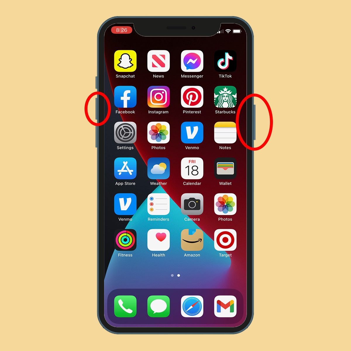 Screenshot On Iphone 10 Step 2