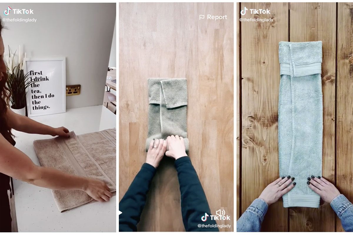 How to Fold Towels, According to the Folding Lady