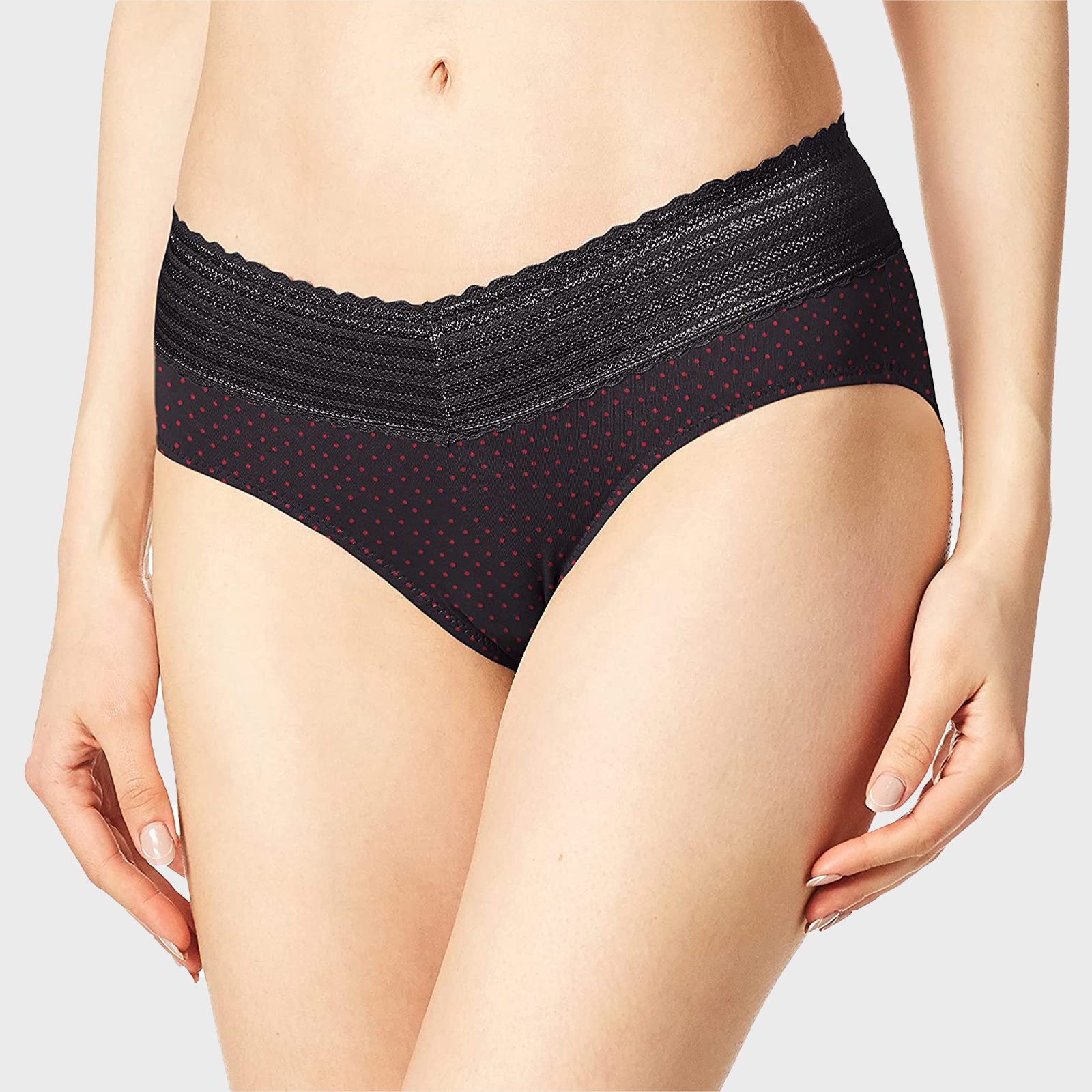 Warners Womens No Pinching No Problems Lace Hipster Ecomm Via Amazon
