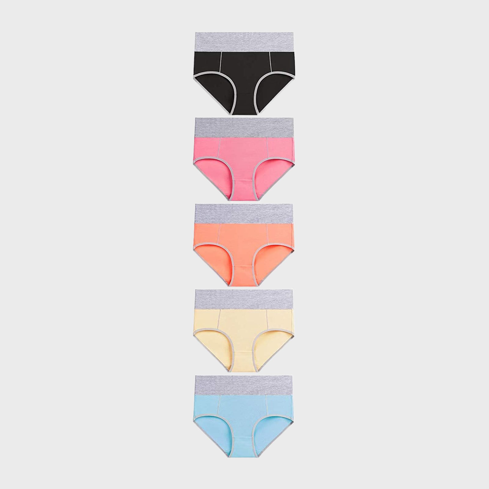 Wiarpa Womens Cotton Underwear High Waist Ecomm Via Amazon