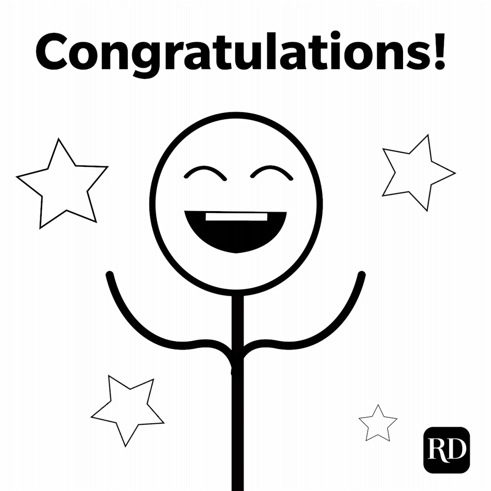 Congratulations