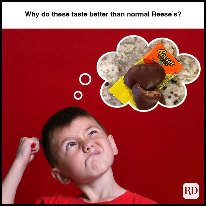 35 Hilarious Easter Memes That Will Make Any-Bunny Laugh Text: Why do these taste better than normal Reese's?