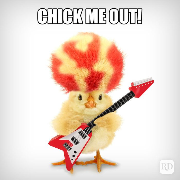 35 Hilarious Easter Memes That Will Make Any-Bunny Laugh Text: Chick me out!