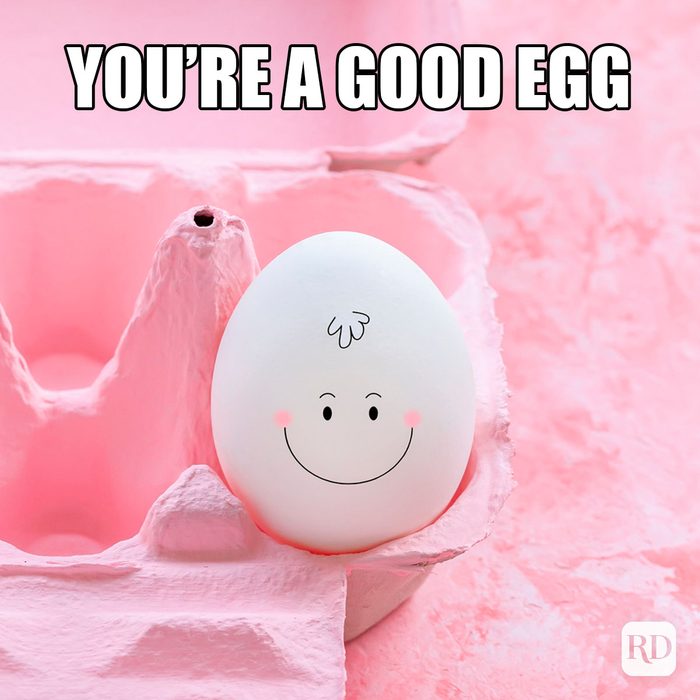 35 Hilarious Easter Memes That Will Make Any-Bunny Laugh Text: You're a good egg