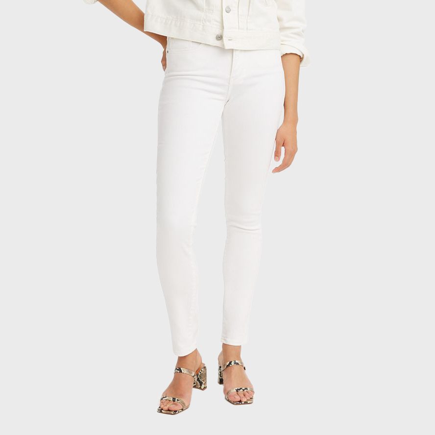 Womens 311 White Shaping Skinny Jeans 