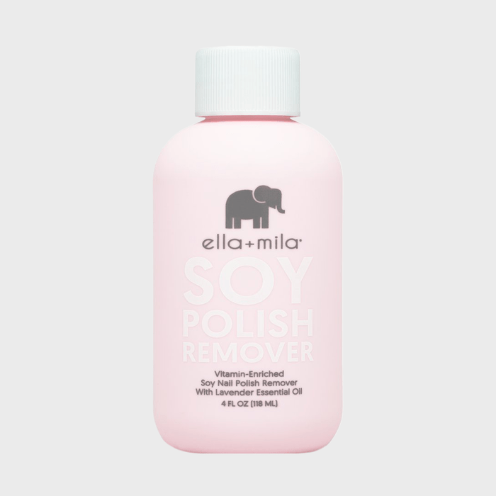 Pink bottle displaying 