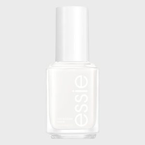 Nail polish bottle standing upright, displaying the brand 