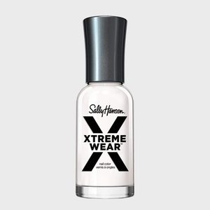 A nail polish bottle labeled 
