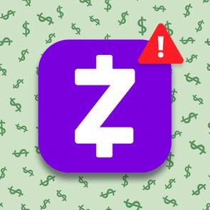 A purple app icon with a white 