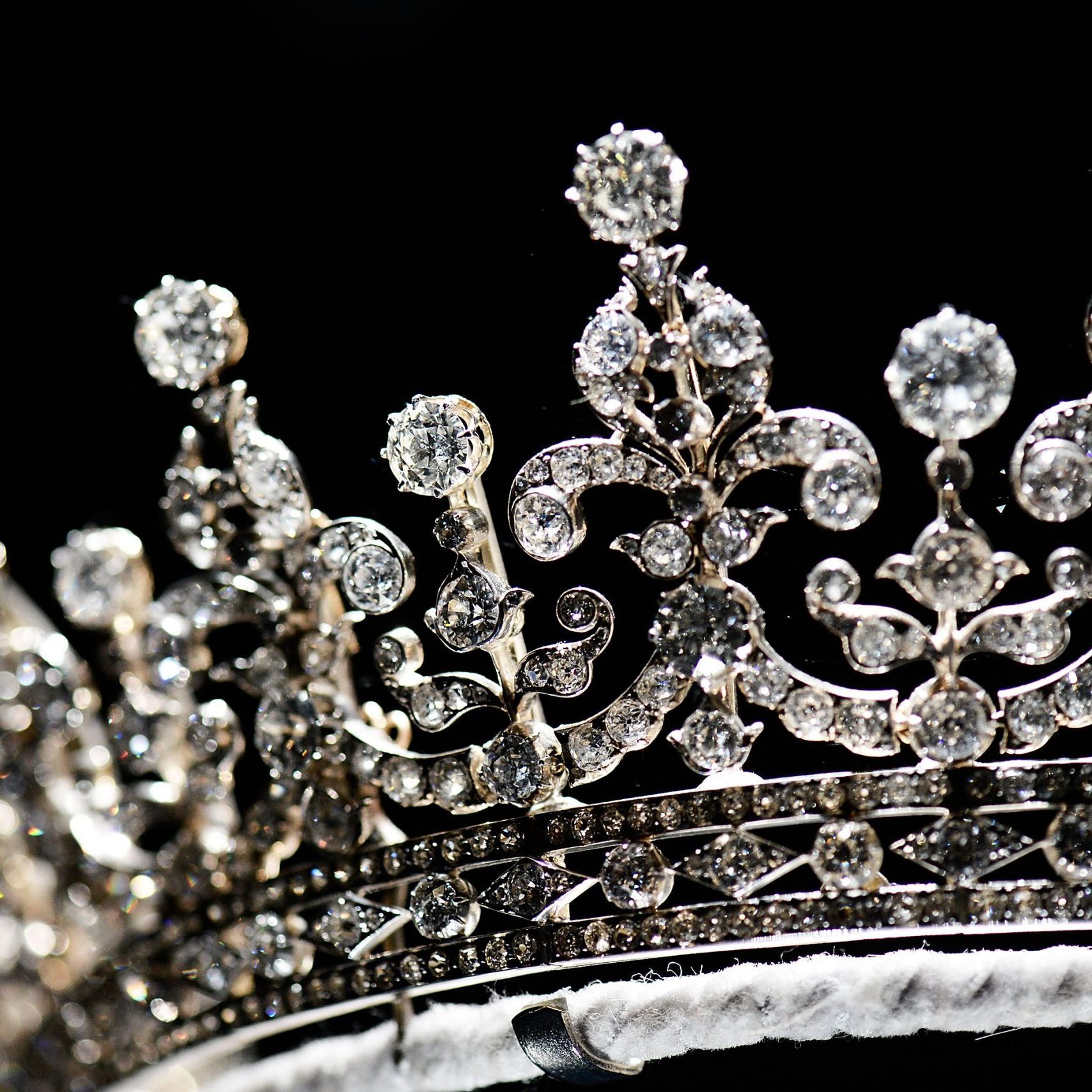 Press Preview Of Diamonds Exhibition At Buckingham Palace To Celebrate The Queen's Diamond Jubilee