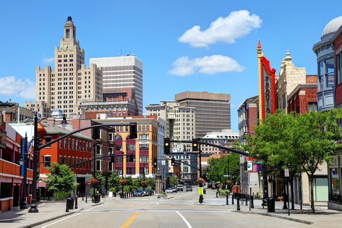 Downtown Providence Rhode Island