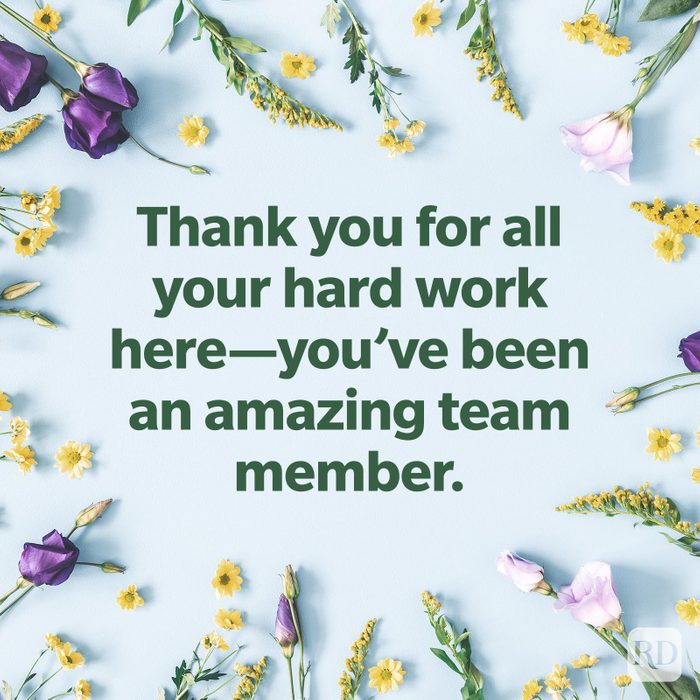 Retirement wish on a floral background