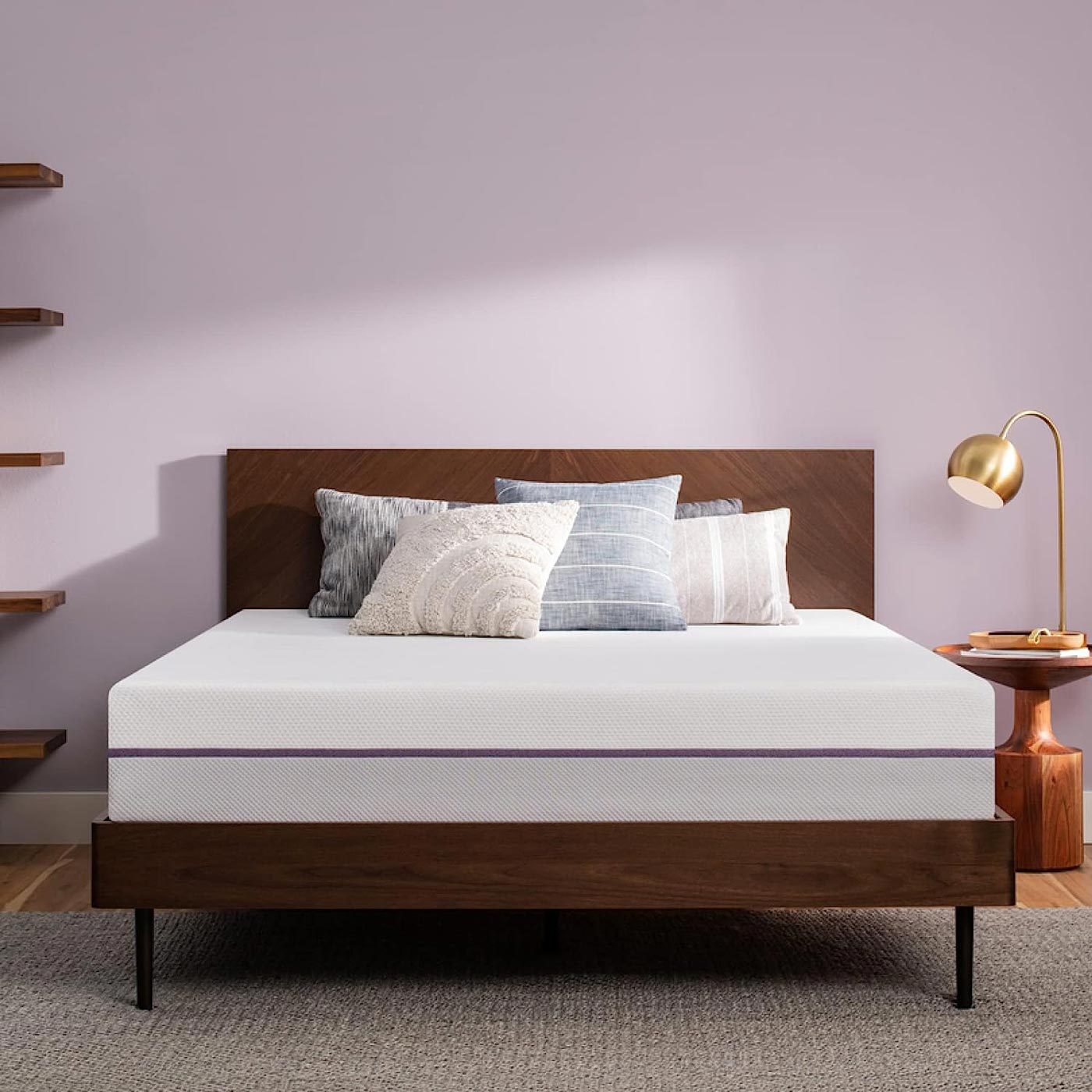Purple Gelflex Grid Memory Foam Mattress