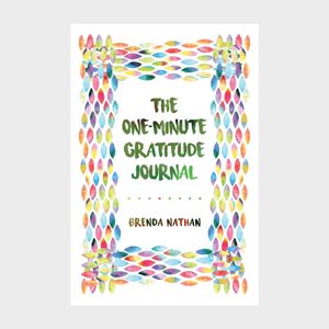 Book cover displays vibrant leaf patterns, features the title 