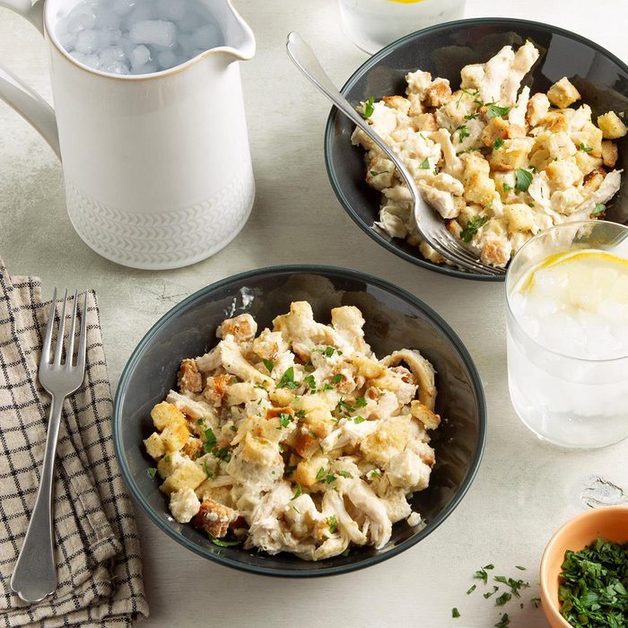 Chicken Crouton Hot Dish