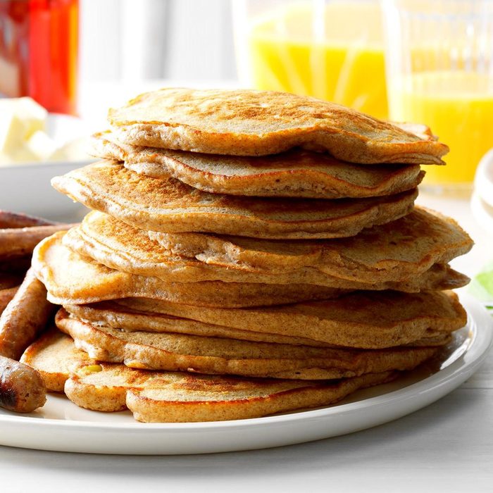 Country Kitchen Cinnamon Apple Swirl Pancakes Copycat
