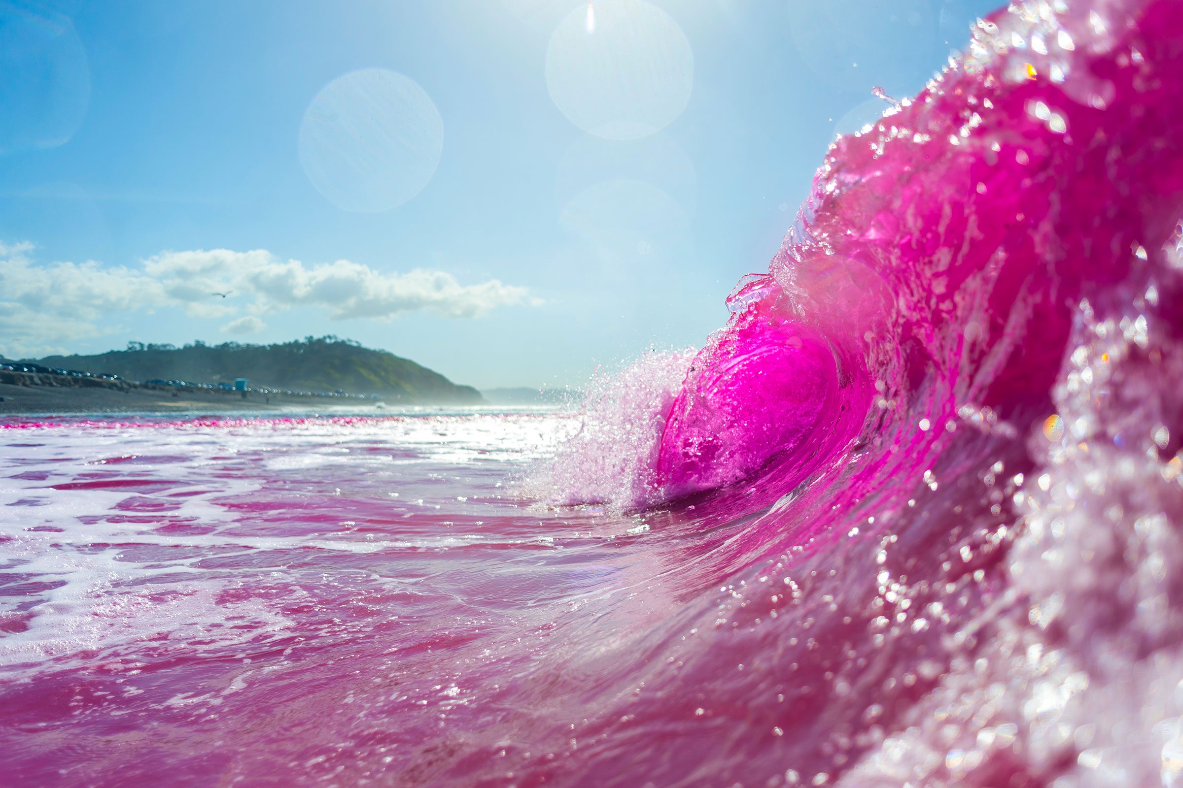 If You See Pink Waves, This Is What It Means