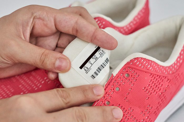 Clean and care for tennis and athletic shoes