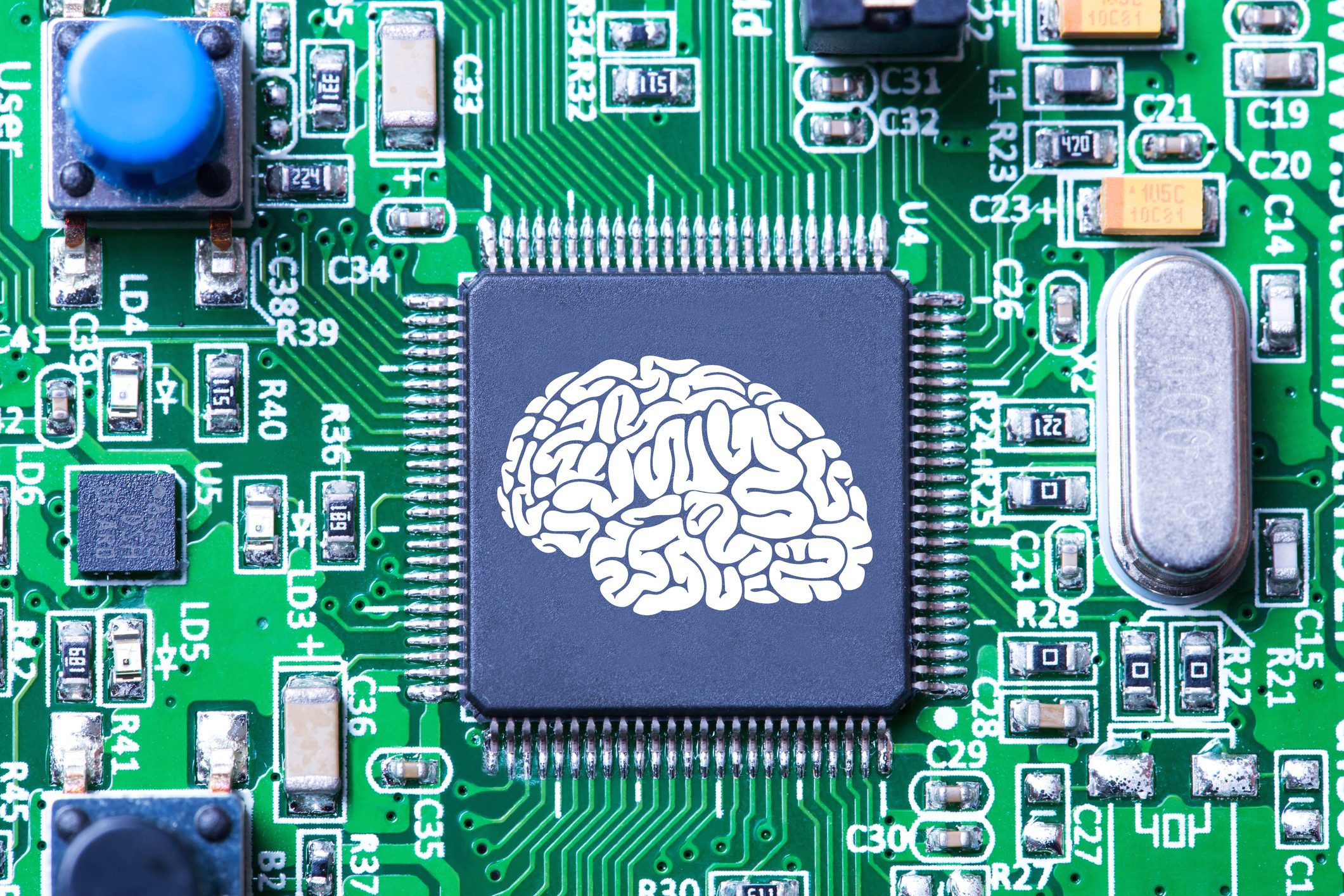 Artificial intelligence concept
