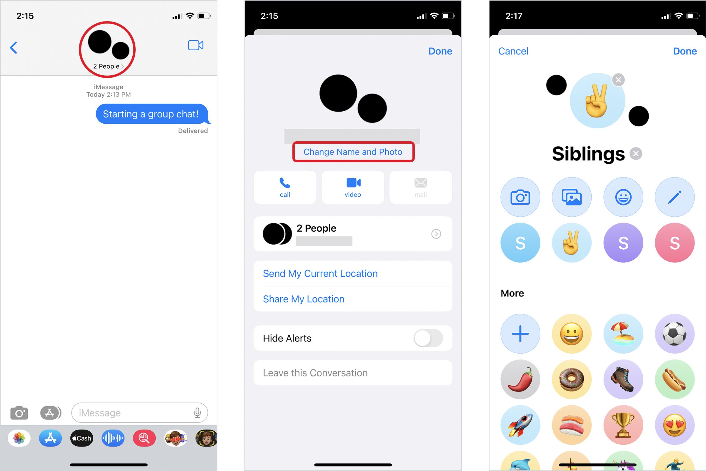How To Name A Group Chat On Any Device Iphone