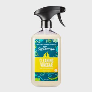 Spray bottle labeled 