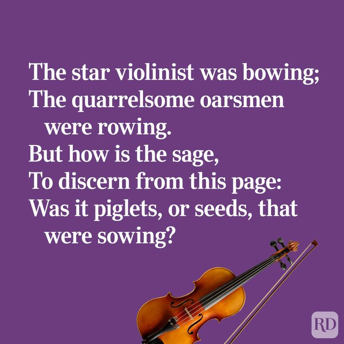 Funny Limerick