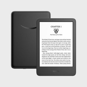 E-reader displaying text from 