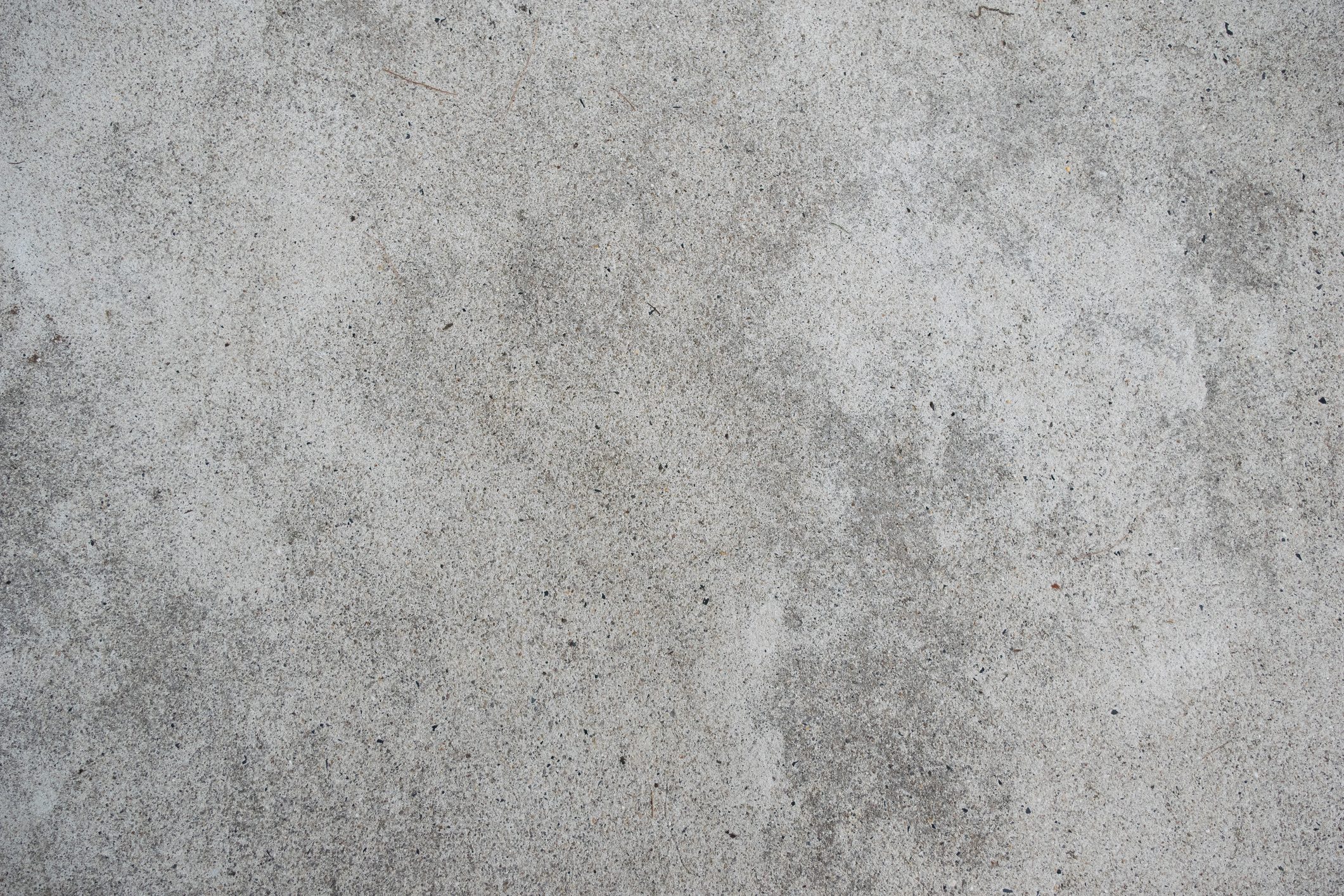 Concrete garage floor full frame
