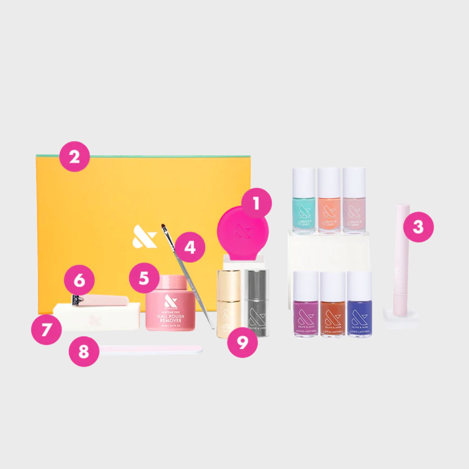 Olive And June Nail Kit Ecomm
