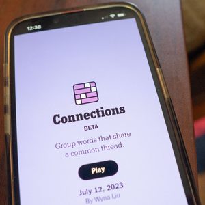 Phone screen displays 