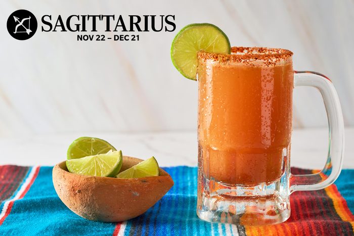 Rd Zodiac Cocktail Sagittarius Michaelada Gettyimages 1397383364
