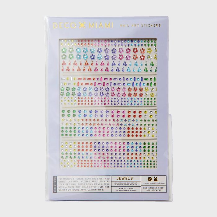 Deco Miami Nail Art Sticker Sheet