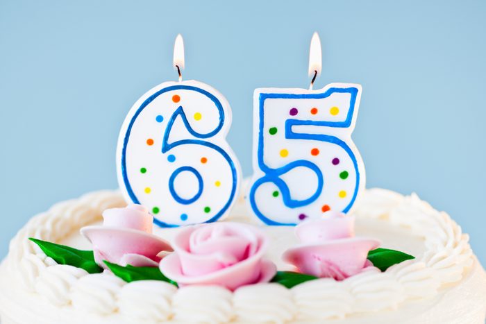 Birthday for sixty five year old