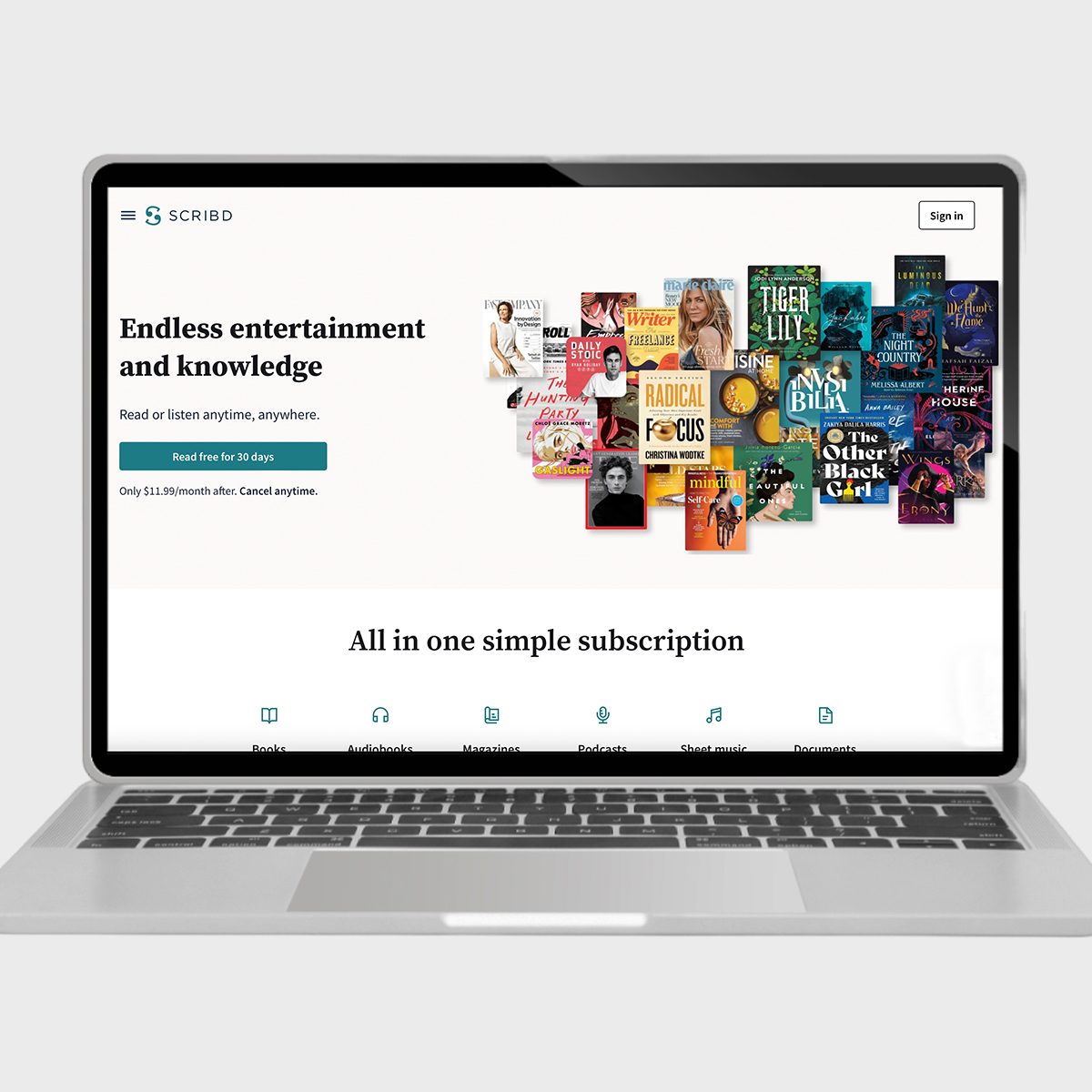 Scribd Subscription