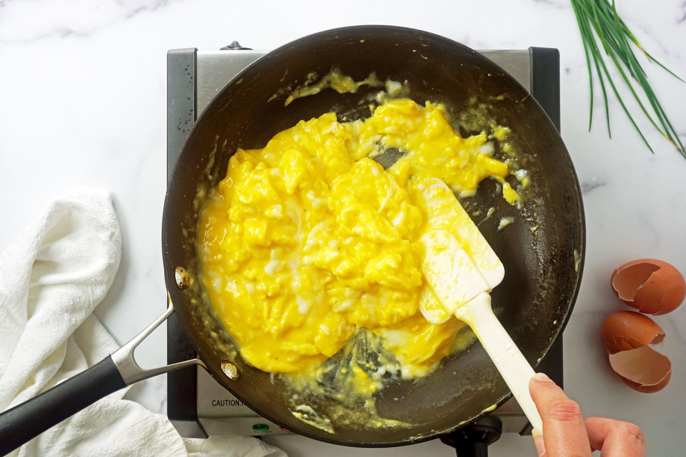 Gordon Ramsay Scrambled Eggs step 2
