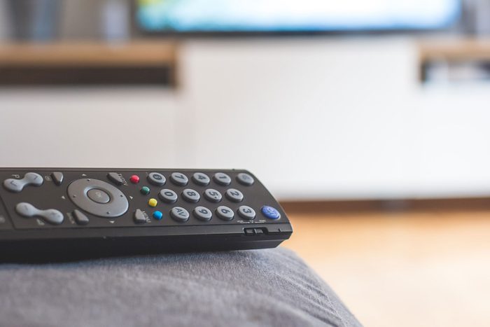 Remote on the couch